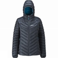 Rab Womens Nimbus Jacket Ebony/Tasman